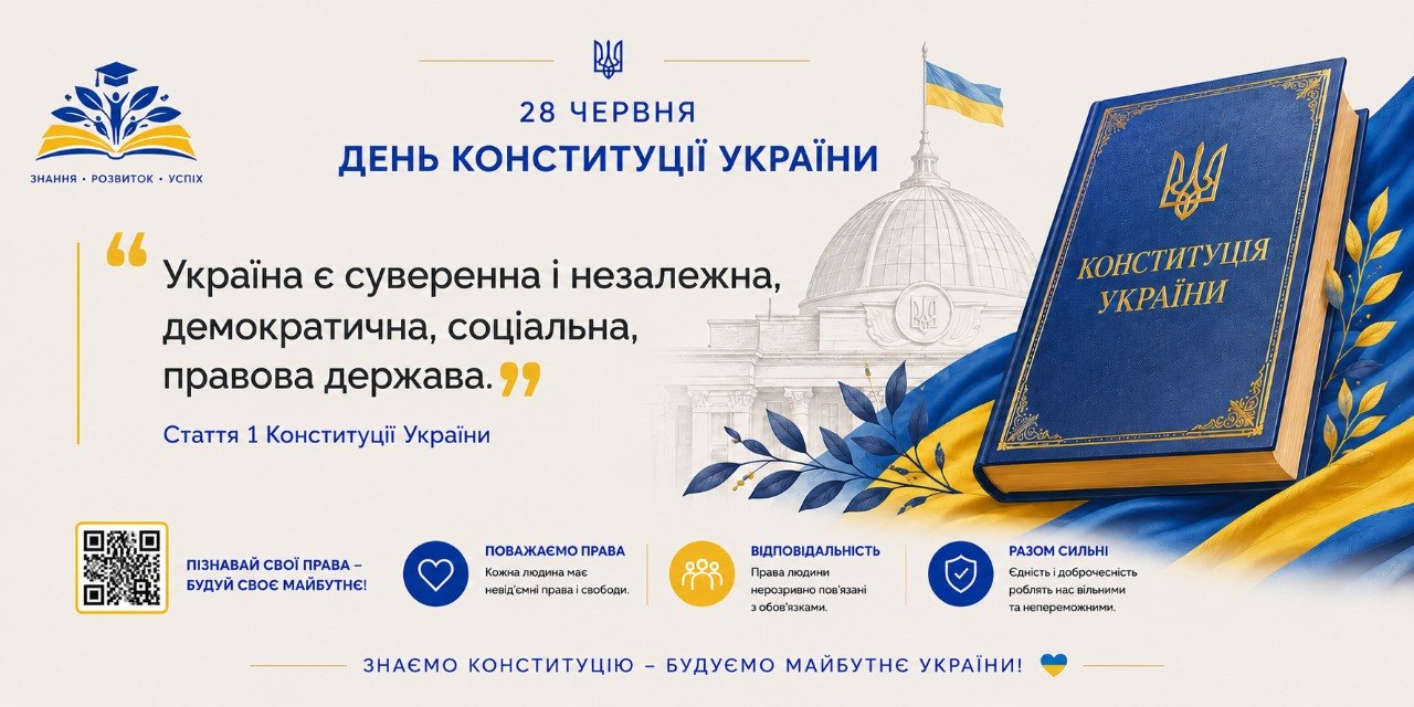 День Конституції України: 30 років Основному Закону держави